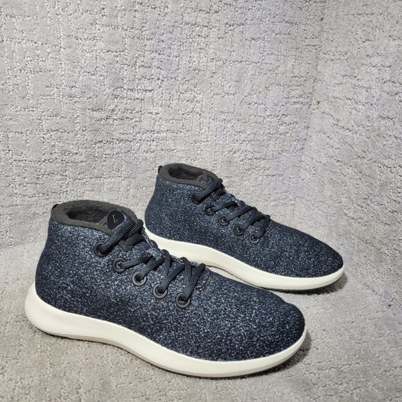 Allbirds Wool Runner-Up Mizzle Men's Size US 8 Dark Gray Merino Wool Sneakers - Picture 5 of 12
